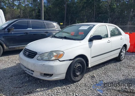 2003 Toyota Corolla Ce из США, поврежденный, VIN 1NXBR32E73Z141052
